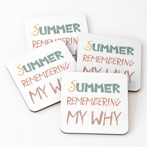 Item preview, Summer Remembering My Why Retro Aesthetic Quotes designed and sold by Kitishop.