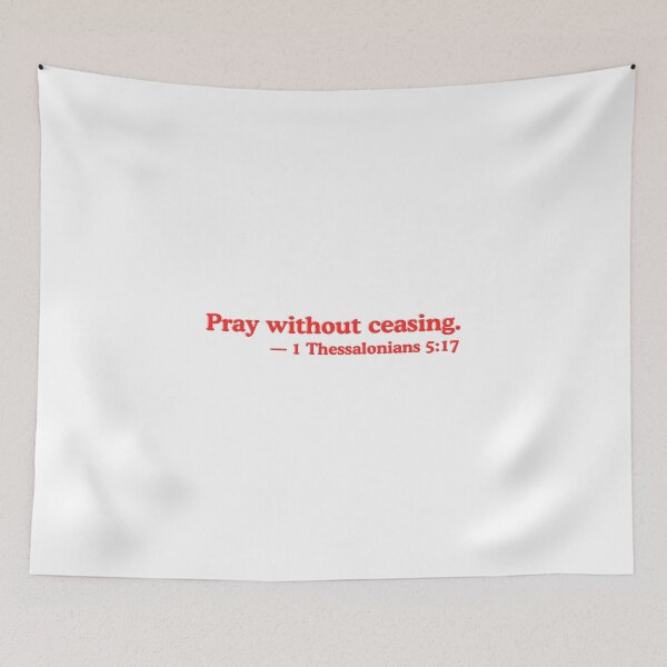 Item preview, Pray Without Ceasing 1 Thess 5 17 designed and sold by ElemntCo.