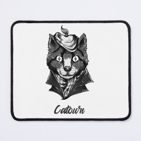 Item preview, Catour Dapper Cat - Retro Parisian Cat in a Beret designed and sold by GenZFashion000.
