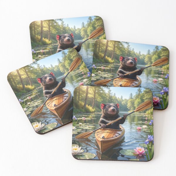Item preview, Tasmanian Devil Kayaks a Minnesota Lake designed and sold by Tridentulus.