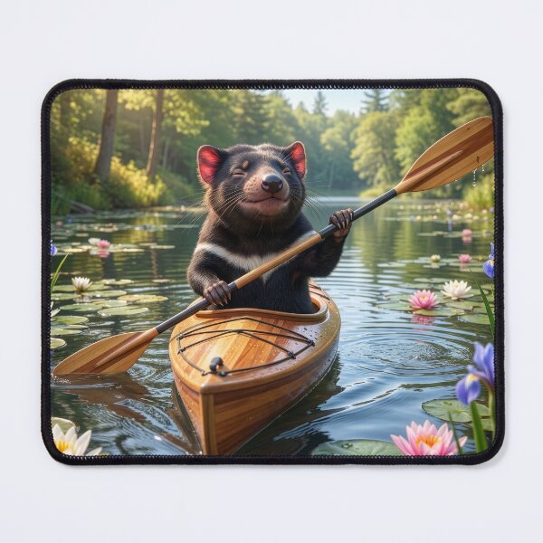 Item preview, Tasmanian Devil Kayaks a Minnesota Lake designed and sold by Tridentulus.