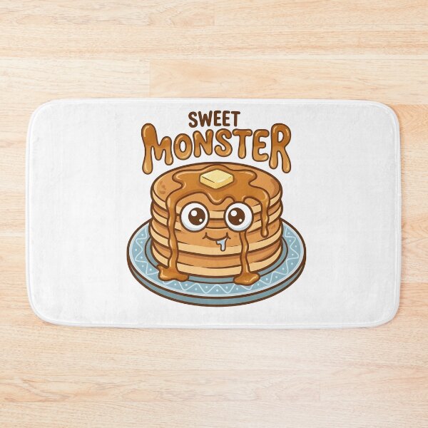 Item preview, sweet monster - adorable kawaii pancake breakfast style designed and sold by wingoo22.