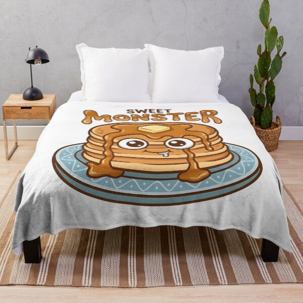 Item preview, sweet monster - adorable kawaii pancake breakfast style designed and sold by wingoo22.