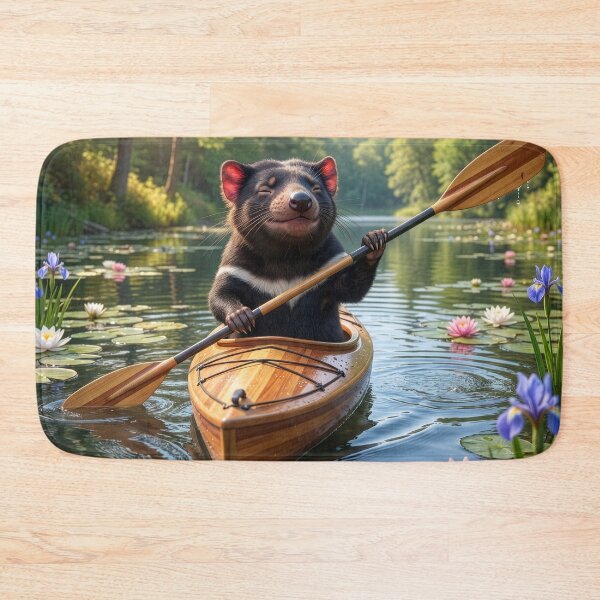Item preview, Tasmanian Devil Kayaks a Minnesota Lake designed and sold by Tridentulus.