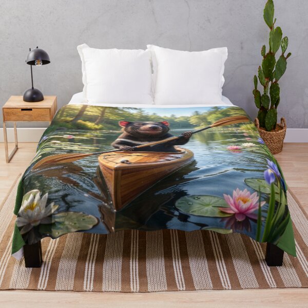 Item preview, Tasmanian Devil Kayaks a Minnesota Lake designed and sold by Tridentulus.