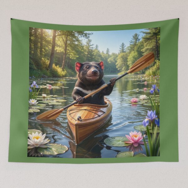Item preview, Tasmanian Devil Kayaks a Minnesota Lake designed and sold by Tridentulus.