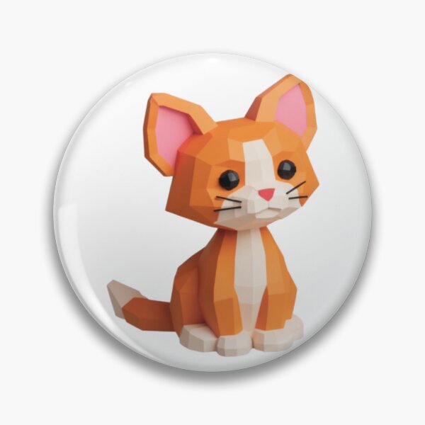 Item preview, Lowpoly Catfox designed and sold by pompom123.