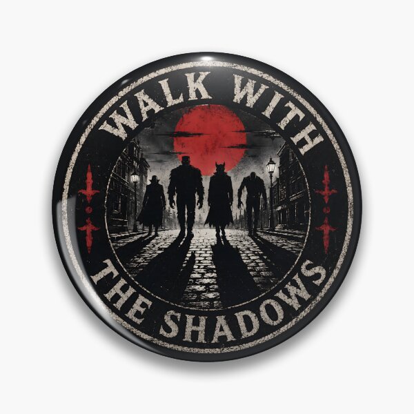 Item preview, Walk With The Shadows Classic Monsters Grunge Vintage Art designed and sold by SplashTastic.