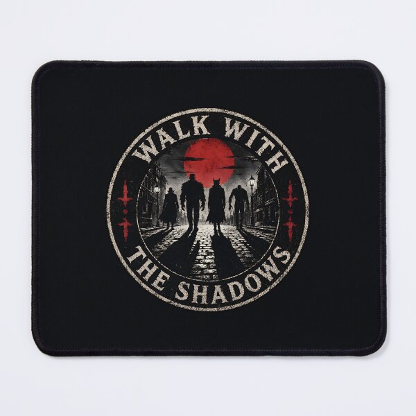 Item preview, Walk With The Shadows Classic Monsters Grunge Vintage Art designed and sold by SplashTastic.