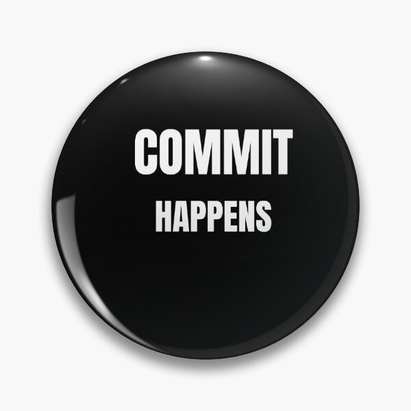 Item preview, Commit Happens Funny Programmer T-Shirt designed and sold by BuggedThreads.