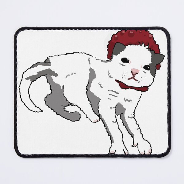Item preview, Kitty with red hat designed and sold by MysticRacoon6.
