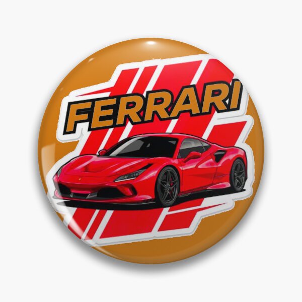 Item preview, Red Italian Supercar Sports Car Sticker designed and sold by Printforluck.