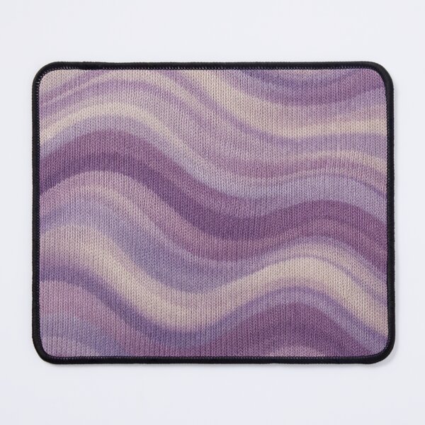 Item preview, Lavender Coastal Waves Knitted Textile Pattern designed and sold by frumixart.