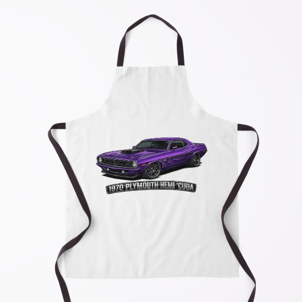 Item preview, 1970 Plymouth Hemi Cuda Classic Muscle Car Illustration designed and sold by SasquatchTrail.