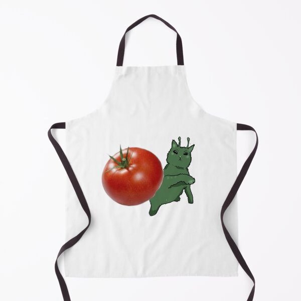 Item preview, Glorpy cat throwing tomato designed and sold by MysticRacoon6.