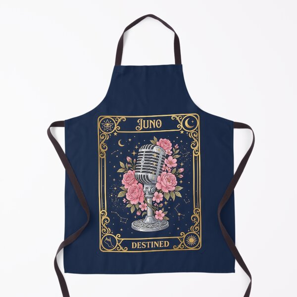 Item preview, Destined Juno Tarot Vintage Microphone Celestial Floral designed and sold by SplashTastic.