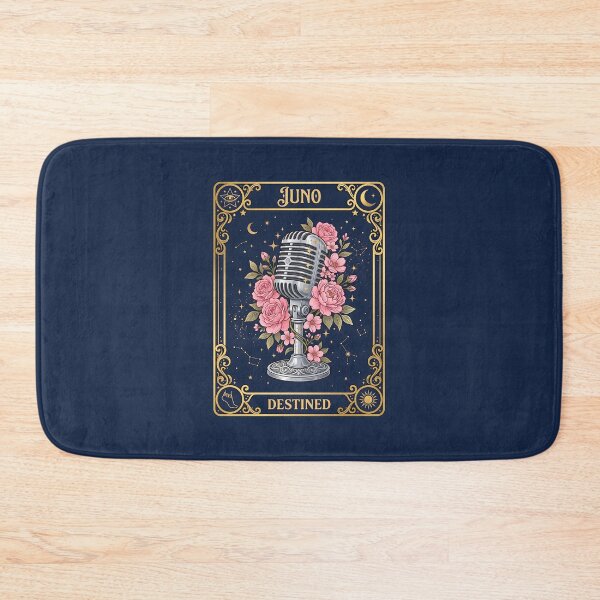 Item preview, Destined Juno Tarot Vintage Microphone Celestial Floral designed and sold by SplashTastic.
