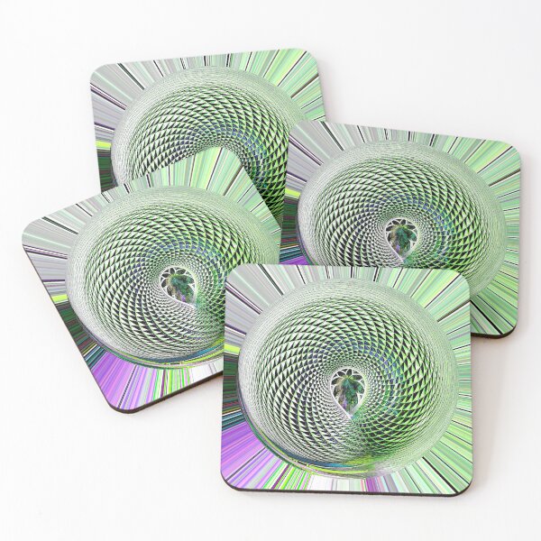 Item preview, 4..Abstract ( 164 ) The Durian  - Green designed and sold by Larry Davis.