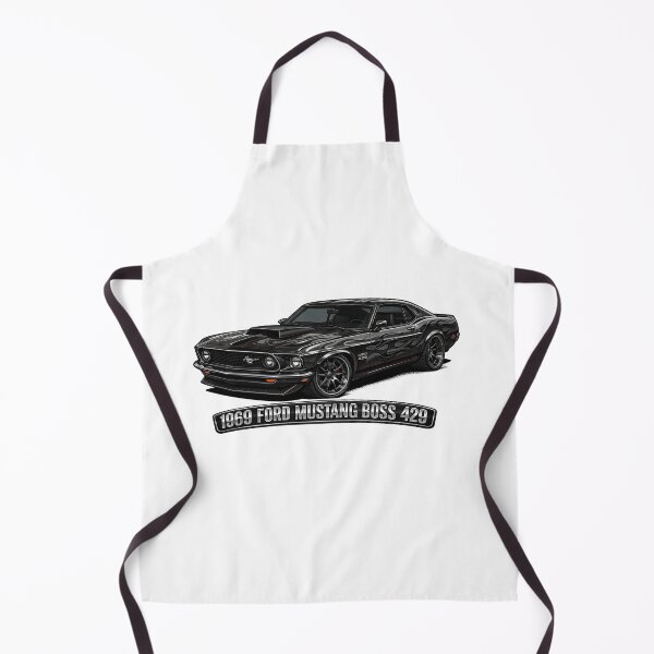 Item preview, 1969 Ford Mustang Boss 429 Classic Muscle Car Art designed and sold by SasquatchTrail.