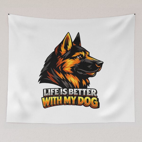 Item preview, Life Is Better With My German Shepherd designed and sold by AleksKos.