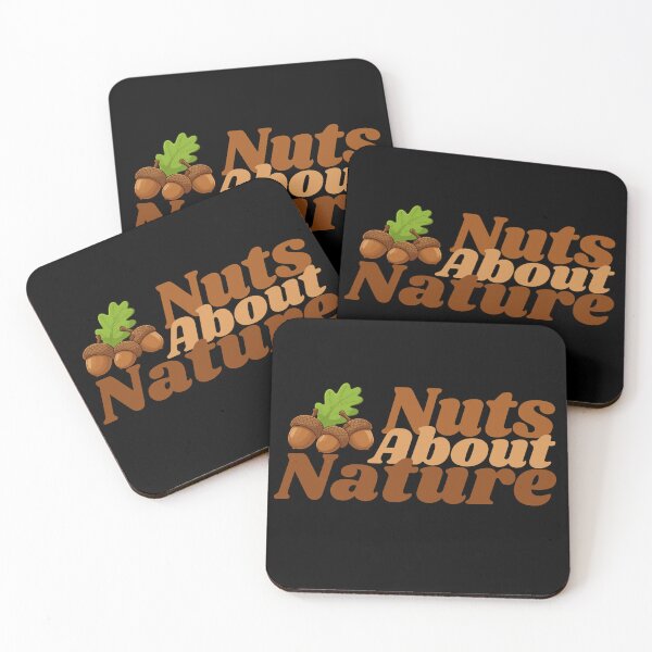 Item preview, Nuts About Nature – Cute Acorn & Oak Leaf Pun Design designed and sold by WrenAndWhimsy.