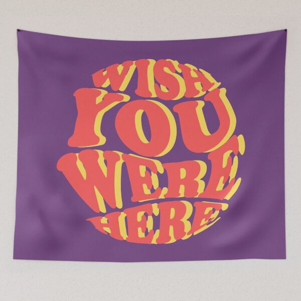 Item preview, Wish You Were Here Retro Vibes designed and sold by Soujji-Designs.