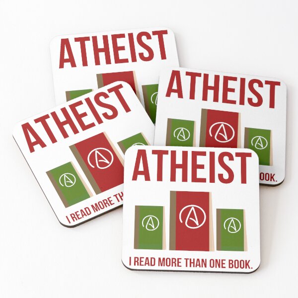 Item preview, Atheist I read more than one book.  designed and sold by Rachel the Artist .