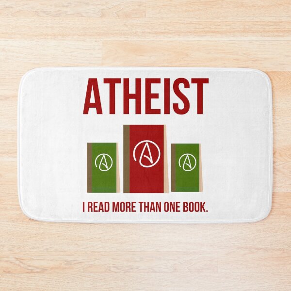 Item preview, Atheist I read more than one book.  designed and sold by Rachel the Artist .