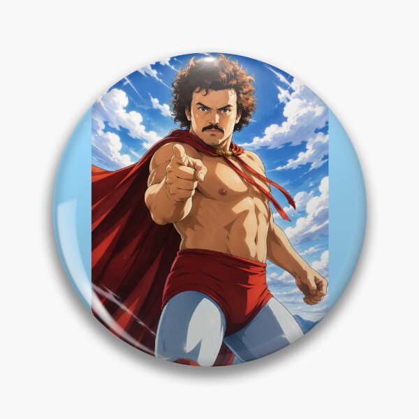 Item preview, EL NACHO LIBRE ANIME STYLE designed and sold by RickyFilmz.