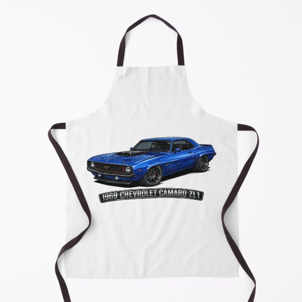 Item preview, 1969 Chevrolet Camaro ZL1 Classic Muscle Car Art designed and sold by SasquatchTrail.