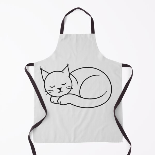 Item preview, Zen Sleeping Cat Minimalist Line Art Journal designed and sold by tineldesign.