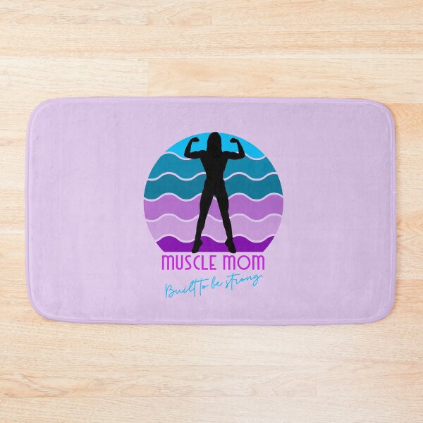 Item preview, Muscle Mom Built to be strong designed and sold by RadiantRebelCo.