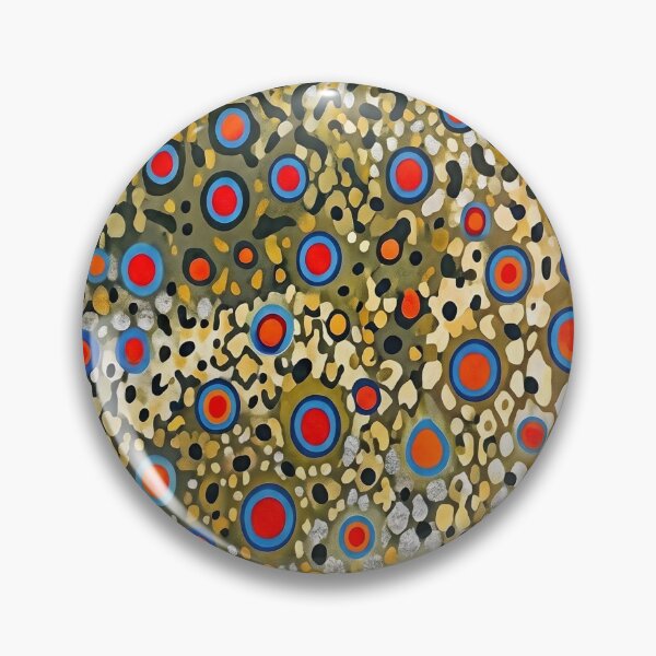 Item preview, Brook Trout Skin designed and sold by Fish Town.