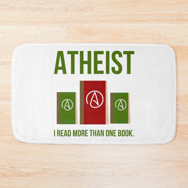 Item preview, Atheist I read more than one book.  designed and sold by Rachel the Artist .