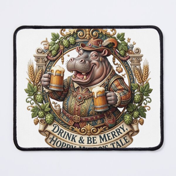 Item preview, DRINK & BE MERRY, HOPPY HIPPO'S TALE designed and sold by likbatonboot.