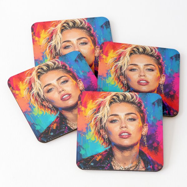Item preview, Bold Pop Art Miley Cyrus designed and sold by AndreBarnard.