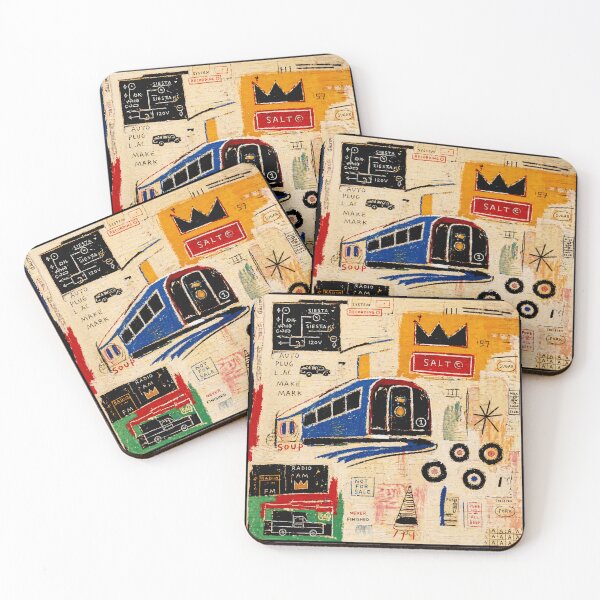 Item preview, Retro Subway Collage Painting With Urban Sketchbook Street Energy designed and sold by Modaozushi216.