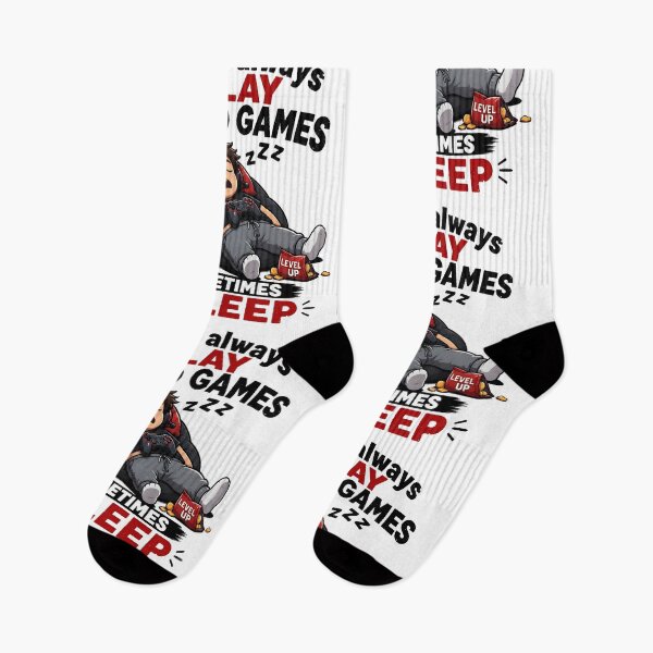 Item preview, I Don't Always Play Video Games Sometimes I Sleep Funny Gifts designed and sold by BadhbhArt.