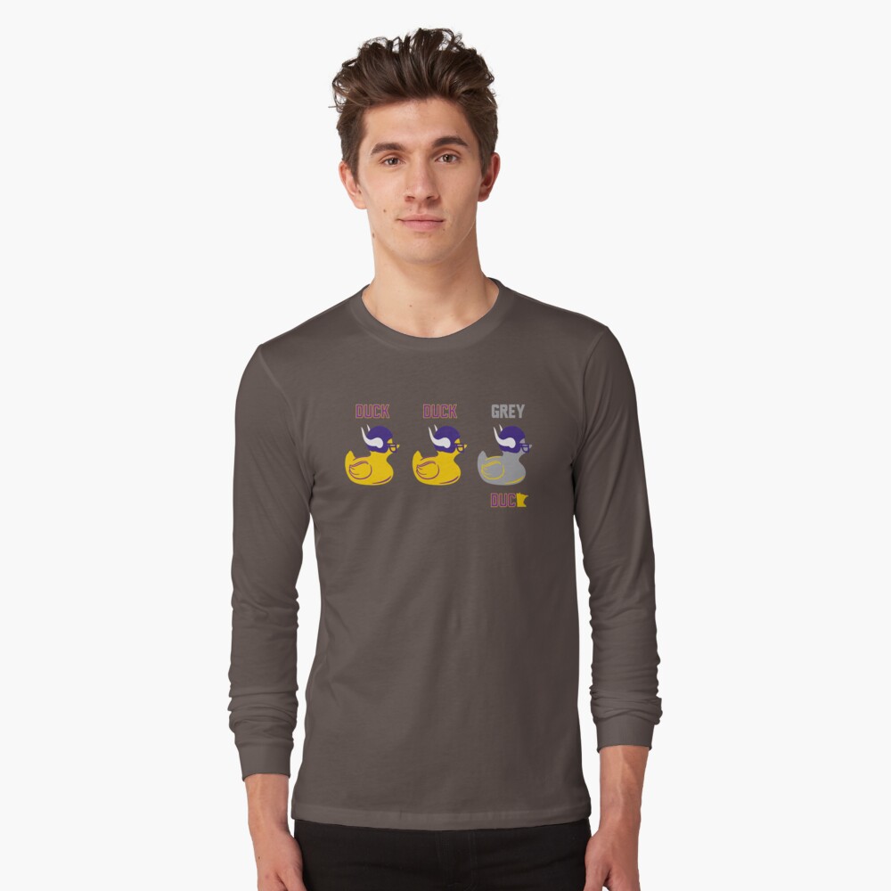 Duck duck gray duck t-shirt MN tee Gift with Free Shipping