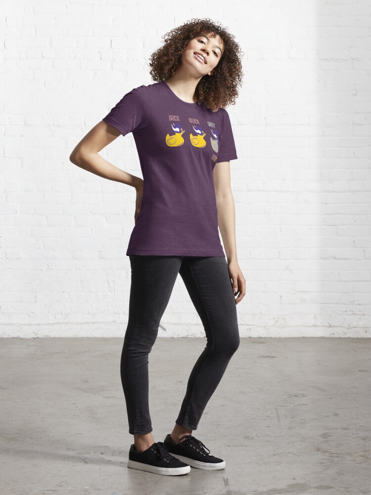 Duck duck gray duck t-shirt MN tee Gift with Free Shipping