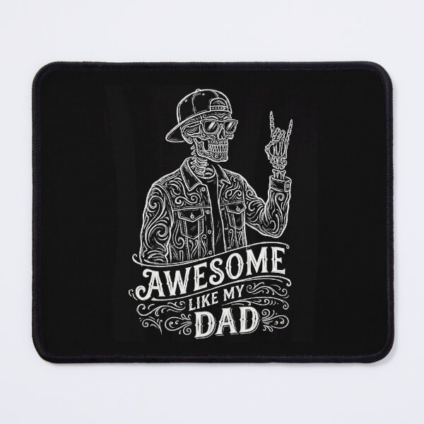 Item preview, Awesome Like My Dad Skeleton Father’s Day Vintage Funny designed and sold by zamiokaline.