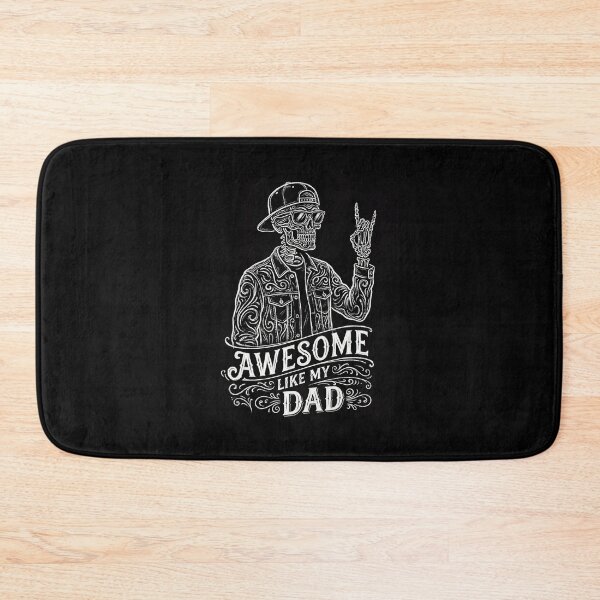 Item preview, Awesome Like My Dad Skeleton Father’s Day Vintage Funny designed and sold by zamiokaline.