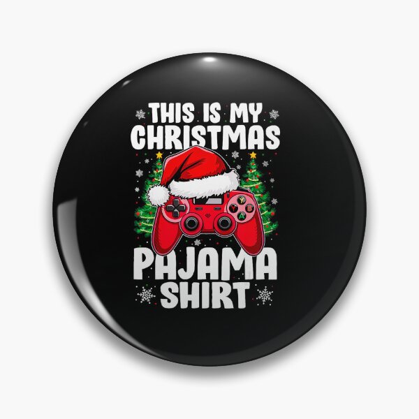 Item preview, Funny Christmas Gamer Pajama Mood With Santa Gaming Controller designed and sold by FGTV2021.