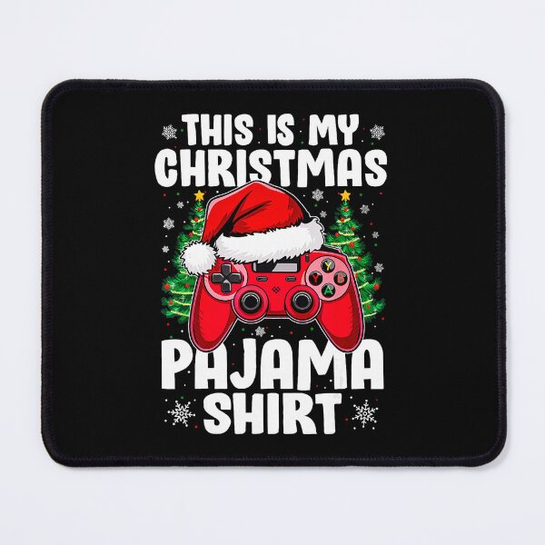 Item preview, Funny Christmas Gamer Pajama Mood With Santa Gaming Controller designed and sold by FGTV2021.