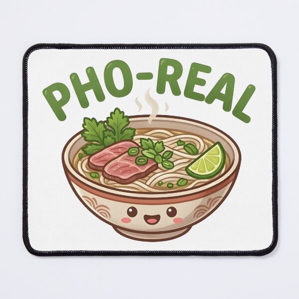 Item preview, Pho Real Cute Kawaii Vietnamese Noodle Soup Design designed and sold by wingoo22.
