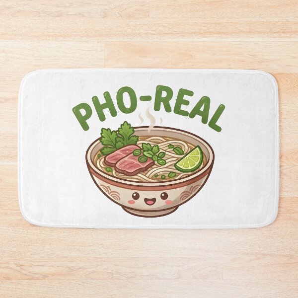 Item preview, Pho Real Cute Kawaii Vietnamese Noodle Soup Design designed and sold by wingoo22.
