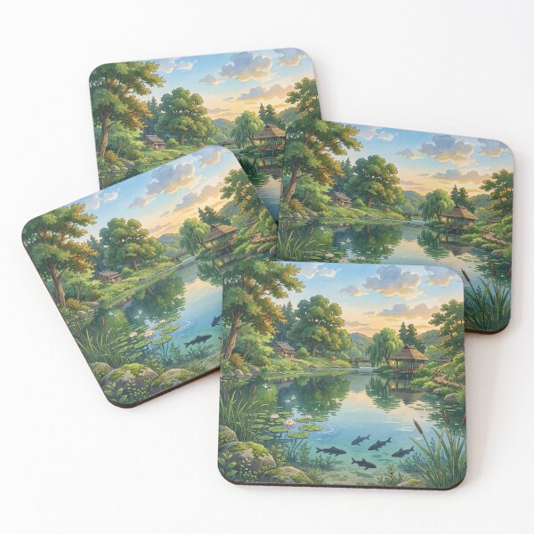 Item preview, Pond With Fish designed and sold by Fish Town.