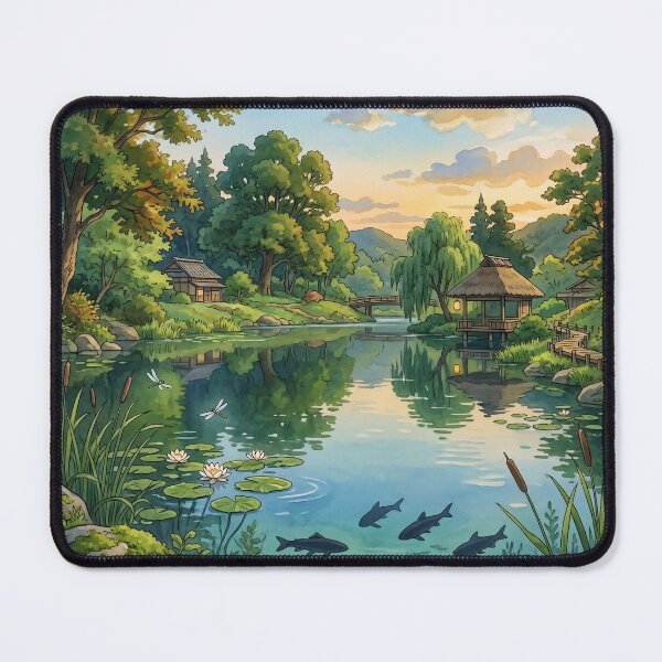 Item preview, Pond With Fish designed and sold by Fish Town.