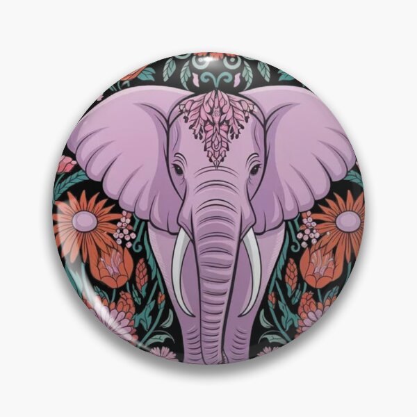 Item preview, Wild Spirit Boho Elephant Floral Design designed and sold by The craft.