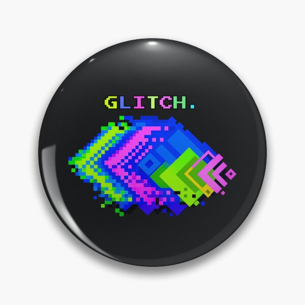 Item preview, Glitch Pixel Art Design – Neon Cyber Streetwear Graphic designed and sold by Aimetoi.